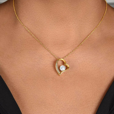 To My Wife - Forever Love Necklace - Anniversary Gift Set - SLDDL0070 - Sunshine Letters Co